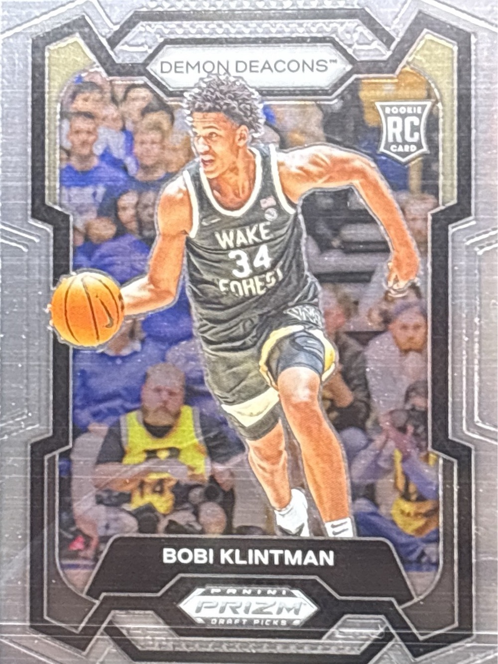 Panini Prizm Bobi Klintman Rookie Basketball Card